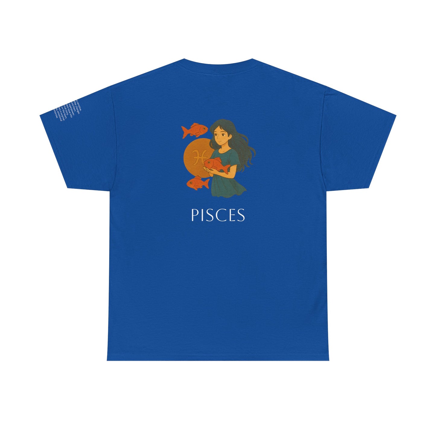 PISCES - Dreamy Zodiac T-Shirts – The Magic of the Stars in Ghibli Style