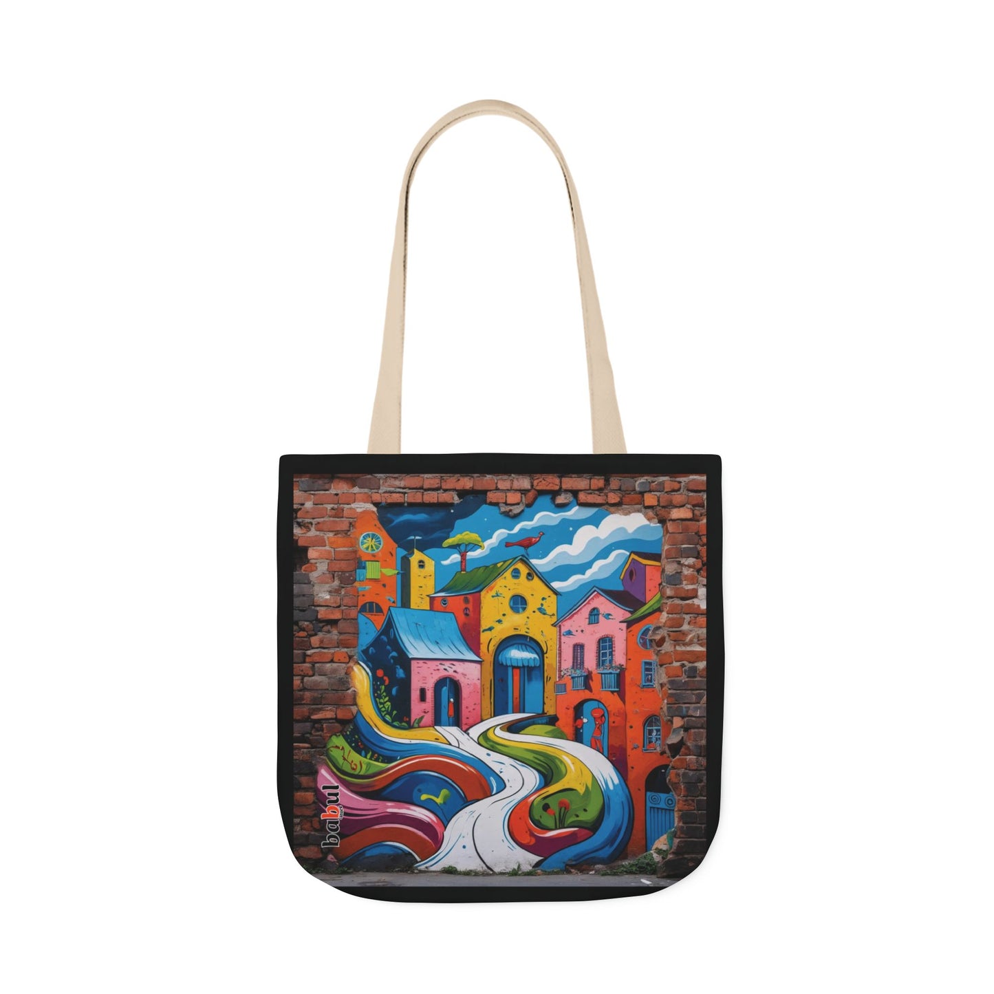Artistic Surge - Eco-Friendly Canvas Tote Bag - HOUSES
