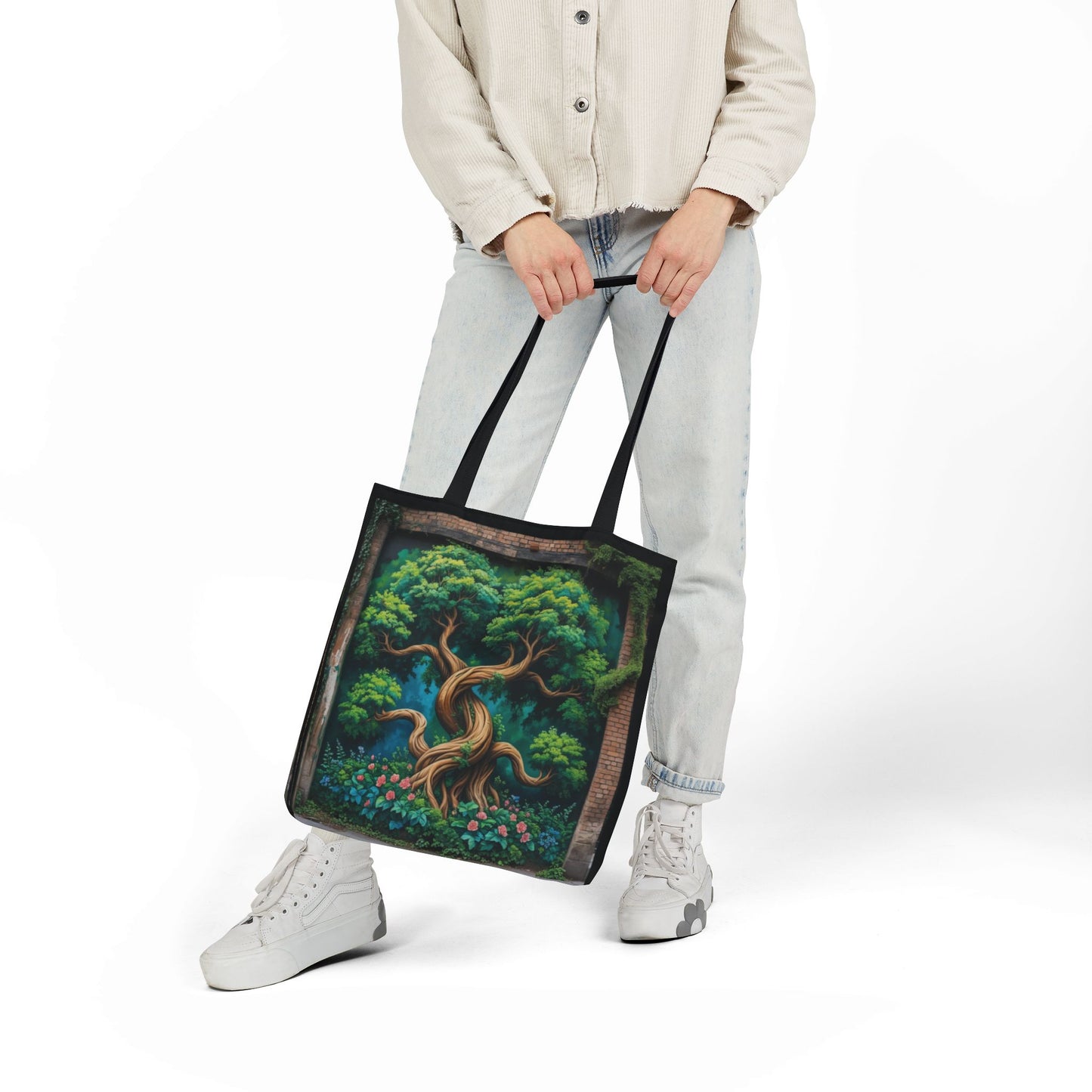 Artistic Surge - Eco-Friendly Canvas Tote Bag - TREE