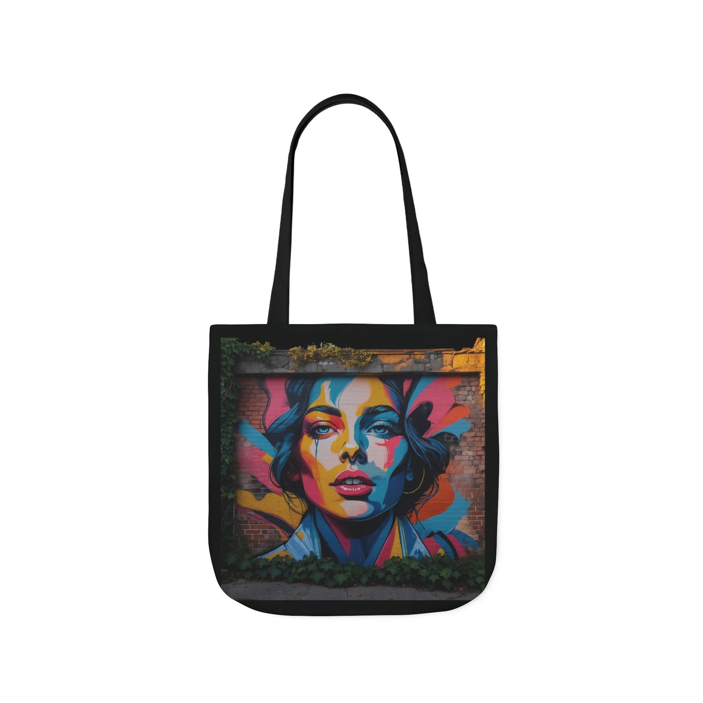 Artistic Surge - Eco-Friendly Canvas Tote Bag - FEMALE FACE