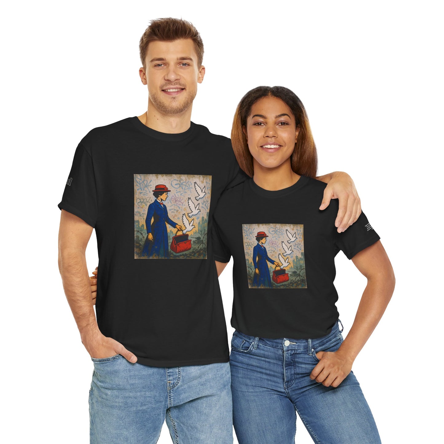 Rebel Graphic Tee - Unisex Heavy Cotton T-Shirt for the Wild at Heart. Rebel Tees, Born to Be Worn