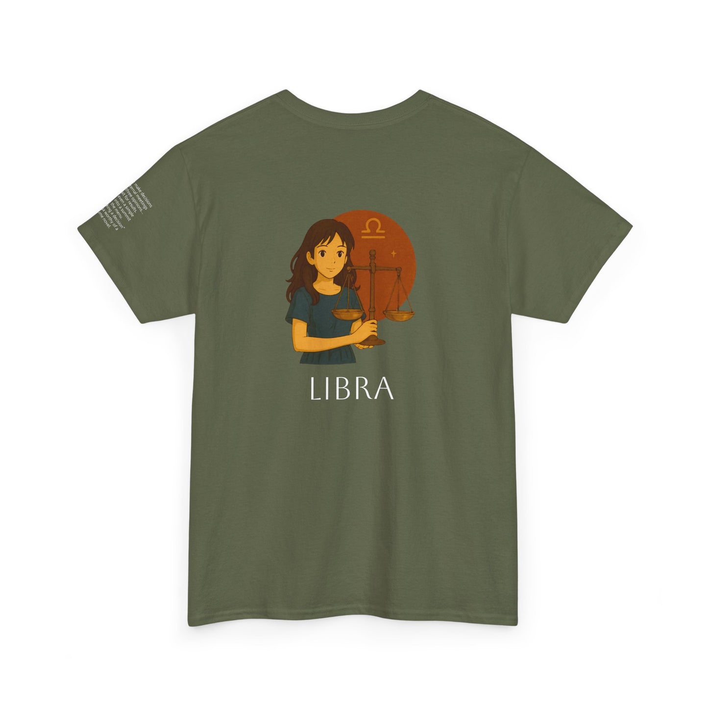 LIBRA - Dreamy Zodiac T-Shirts – The Magic of the Stars in Ghibli Style