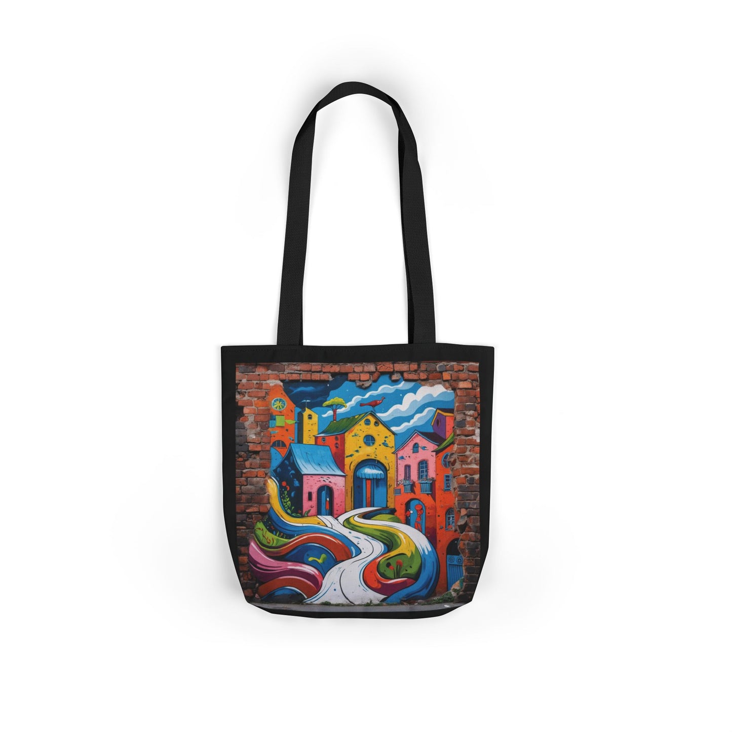 Artistic Surge - Eco-Friendly Canvas Tote Bag - HOUSES