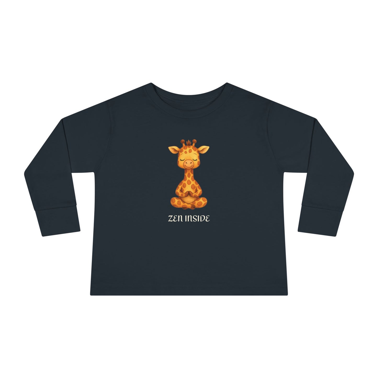 Zen Inside Long Sleeve Tee - GIRAFFE