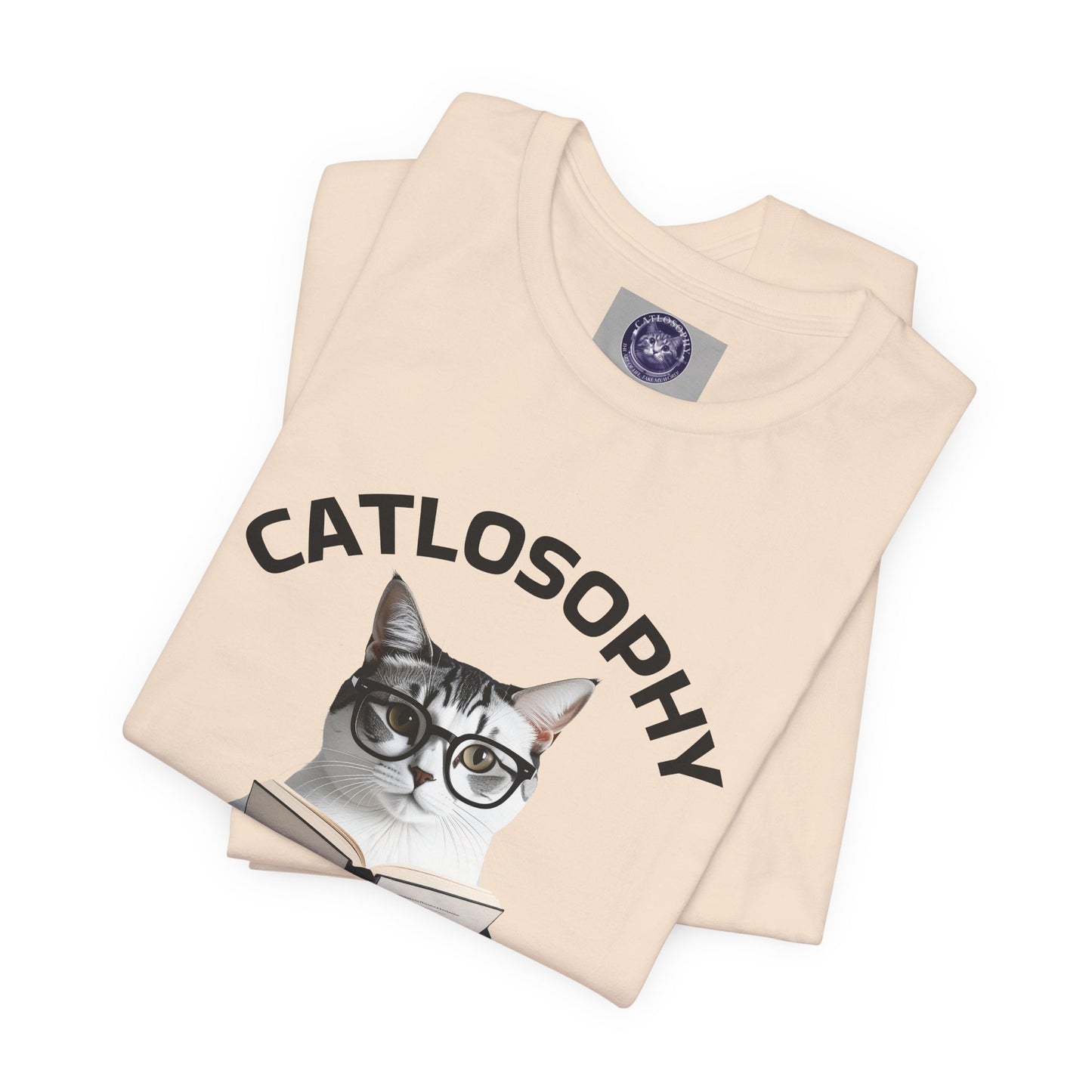 Catlosophy Unisex Jersey Short Sleeve Tee – "I am not ignoring you" Design