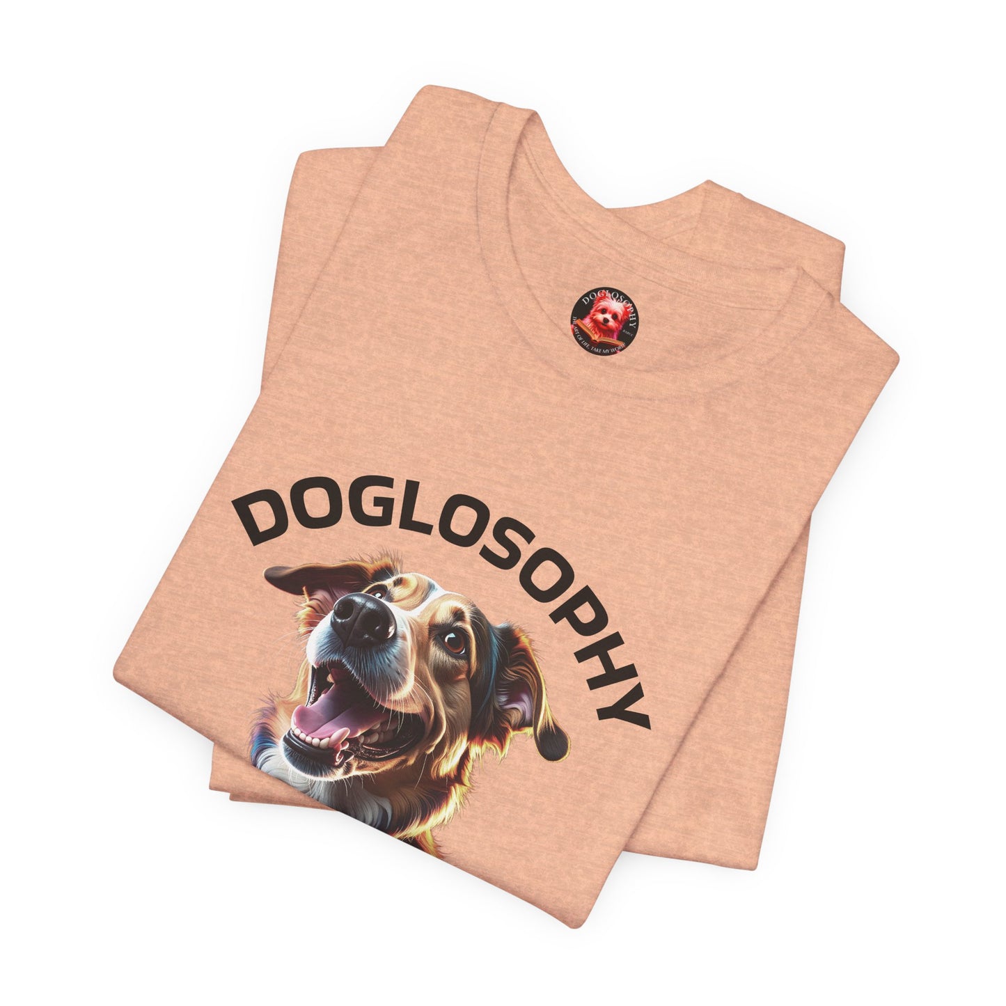 Doglosophy Unisex Jersey Short Sleeve Tee – "Dog Remind Us" Design