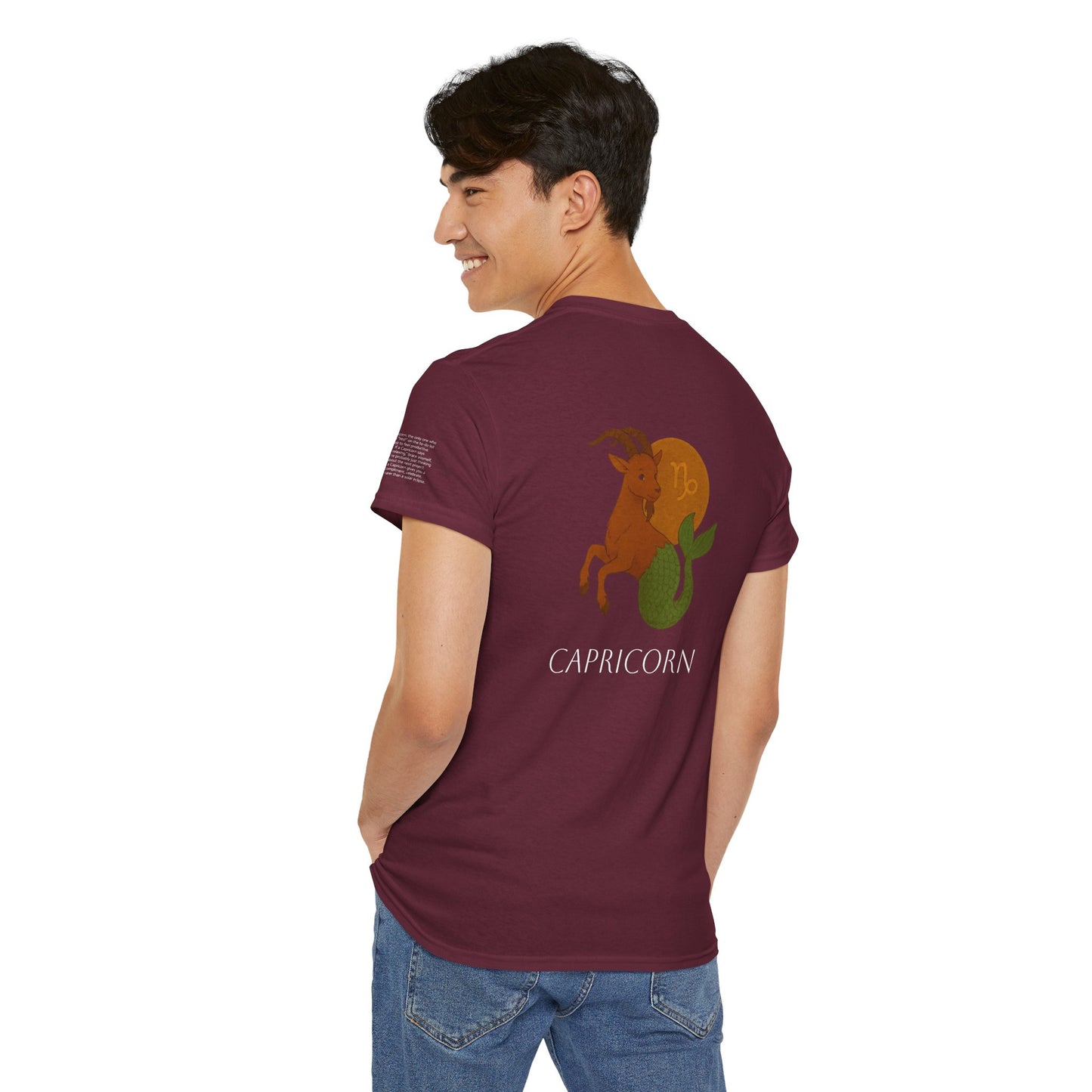 CAPRICORN - Dreamy Zodiac T-Shirts – The Magic of the Stars in Ghibli Style