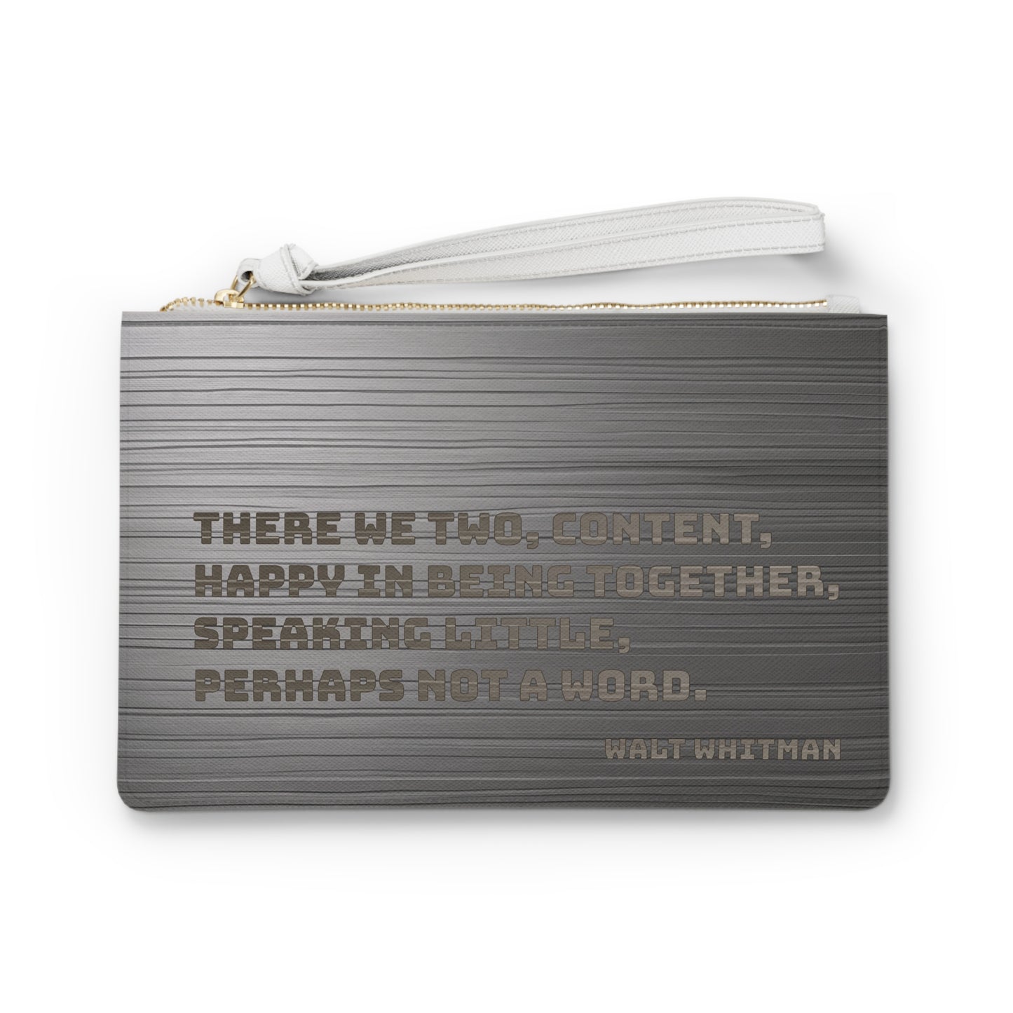 POET'S POUCHES. Words You Can Hold. Whitman