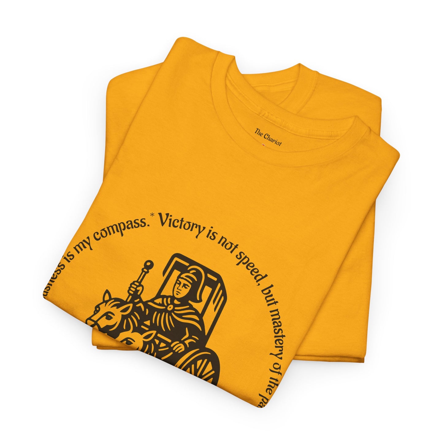The Chariot - ArcanaPop T-Shirt – Where Tarot Magic Meets Pop Art