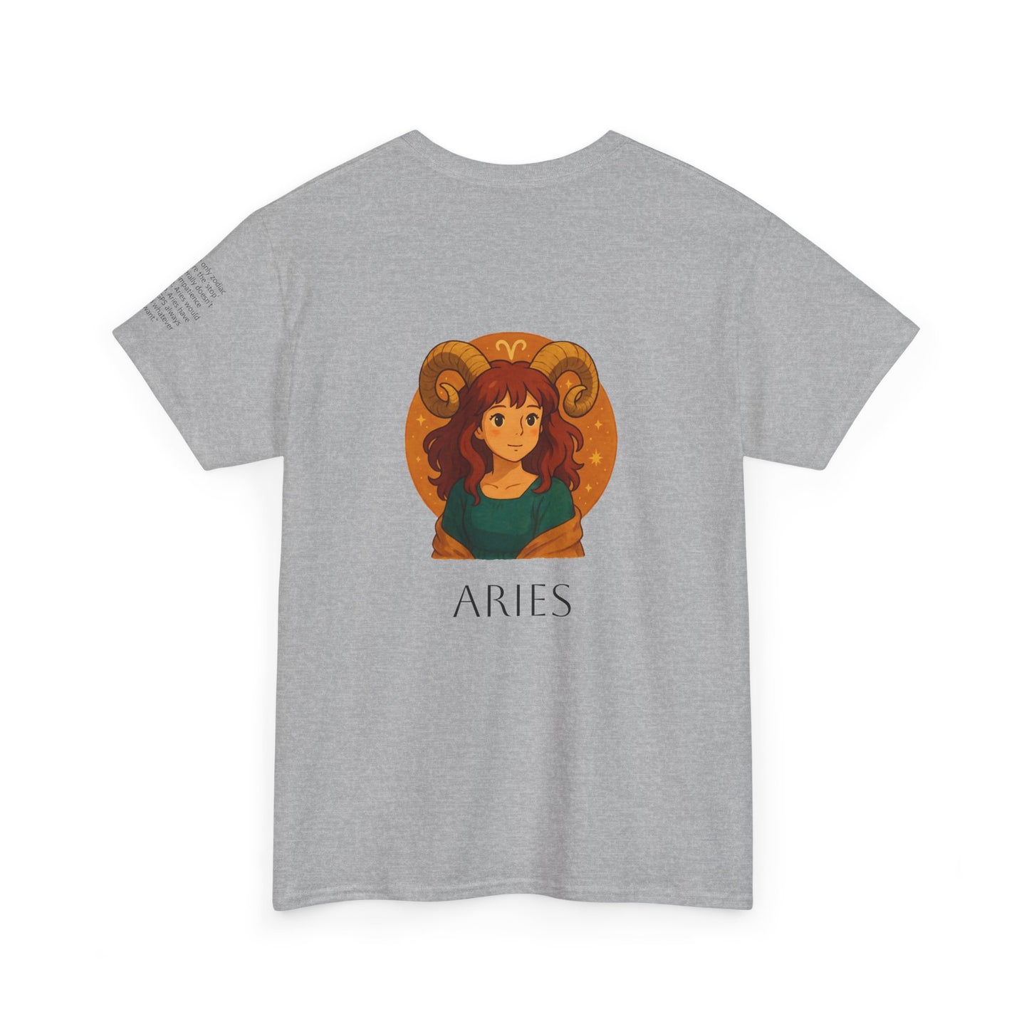 Aries - Dreamy Zodiac T-Shirts – The Magic of the Stars in Ghibli Style