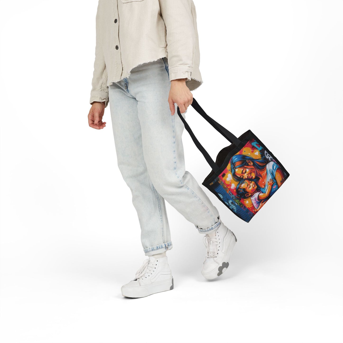 Artistic Surge - Eco-Friendly Canvas Tote Bag - HUG