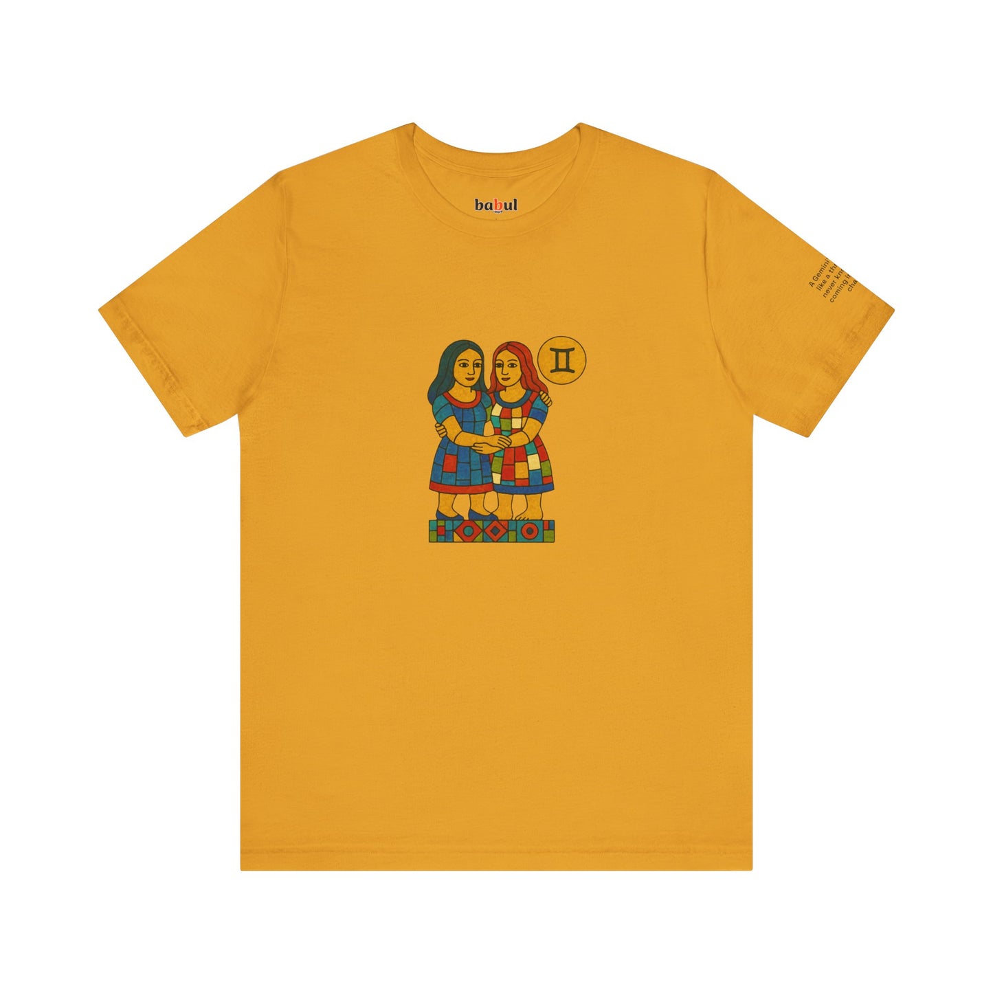 GEMINI - T-shirt, The Zodiac Signs According to Saint Phalle