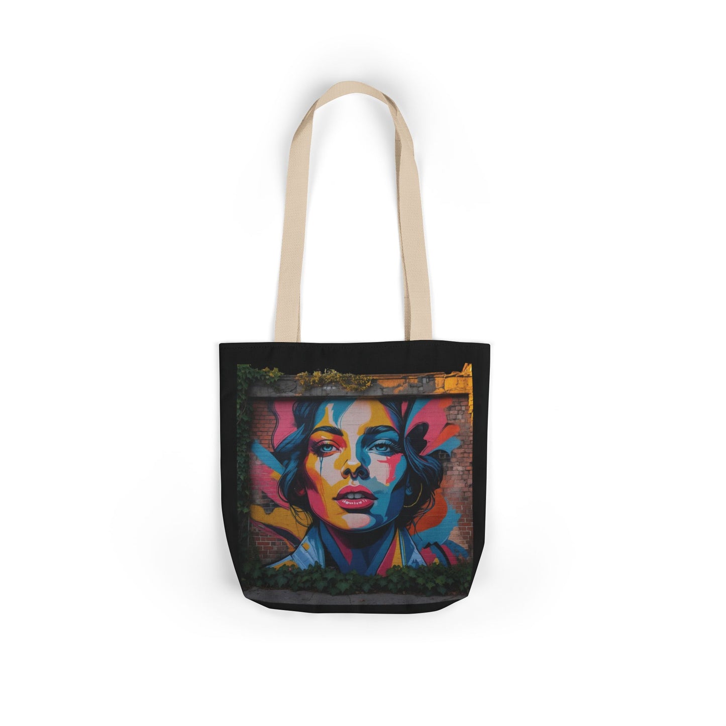 Artistic Surge - Eco-Friendly Canvas Tote Bag - FEMALE FACE