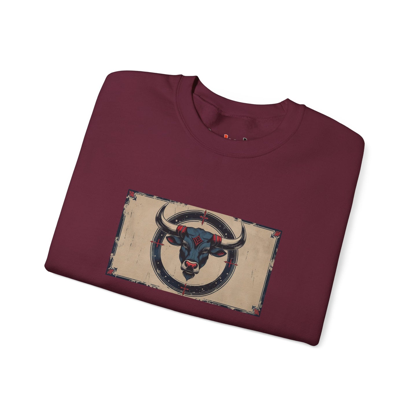 Taurus - Gothic Zodiac Blue Sweatshirt