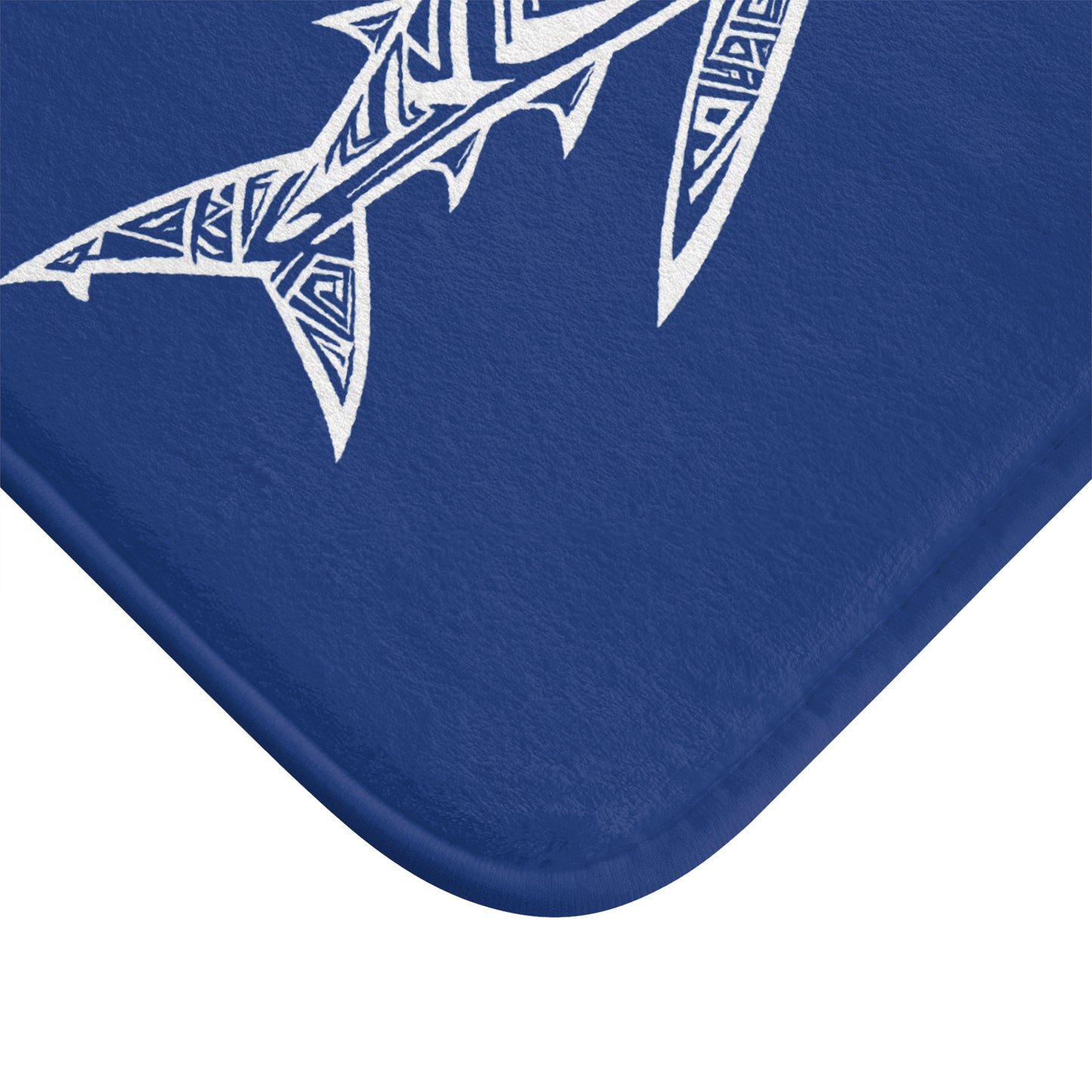 Tribal Bath Mat. Ocean Energy, Tribal Style