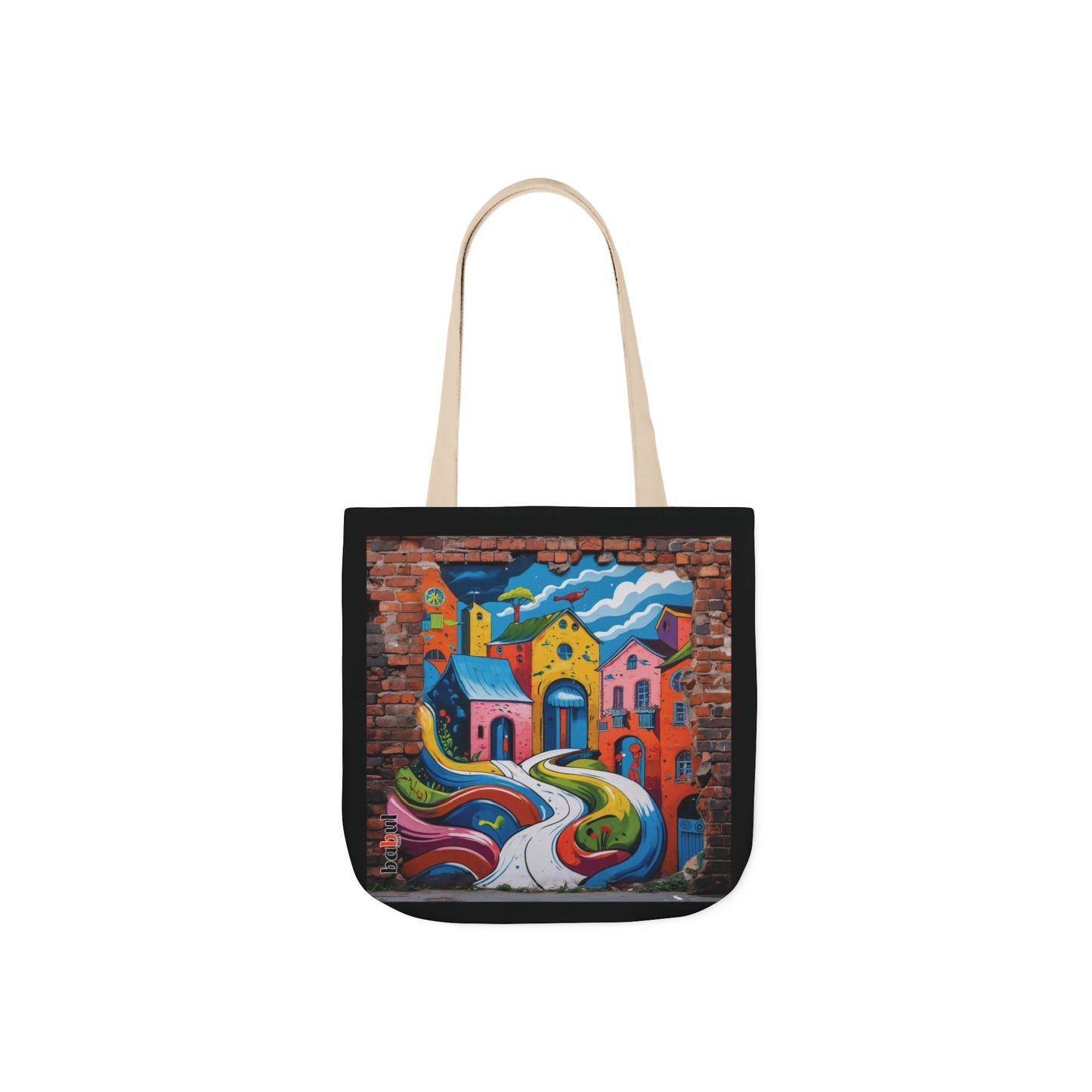 Artistic Surge - Eco-Friendly Canvas Tote Bag - HOUSES