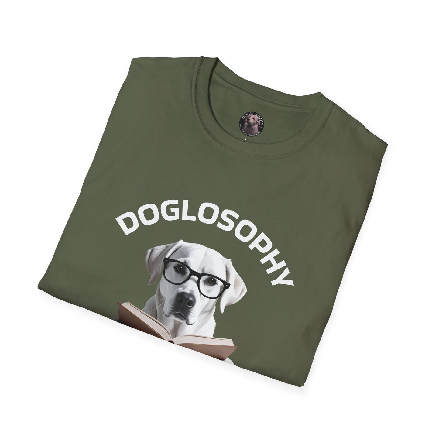 Doglosophy Unisex Softstyle T-Shirt - "The Best Things in Life" Design