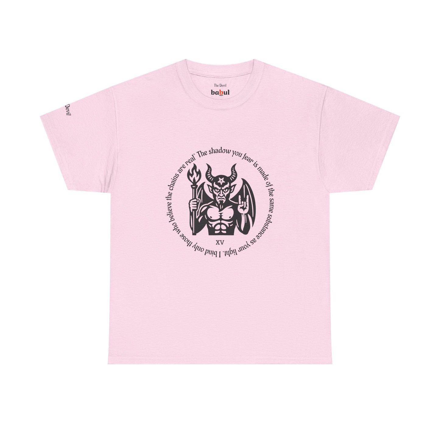 The Devil - ArcanaPop T-Shirt – Where Tarot Magic Meets Pop Art