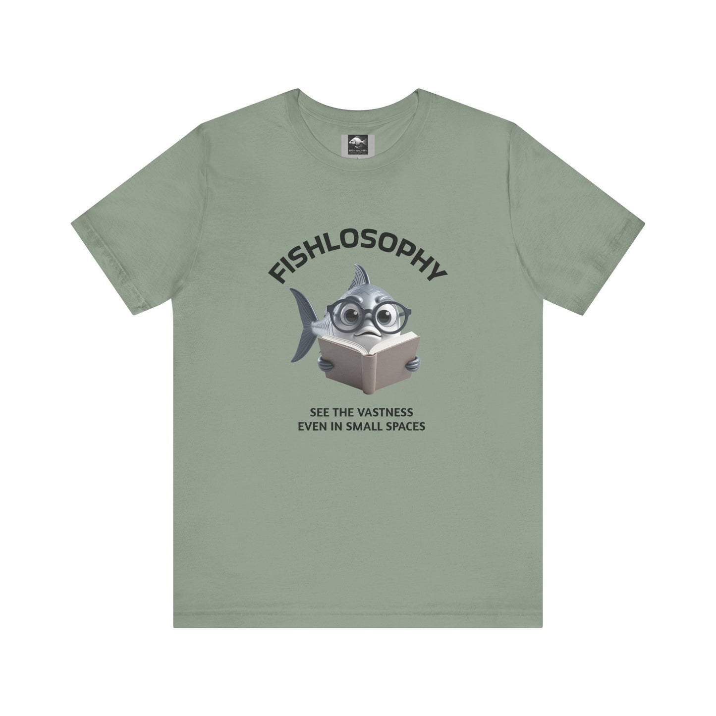 Fishlosophy Unisex Jersey Short Sleeve Tee – See the vastness even in small spaces