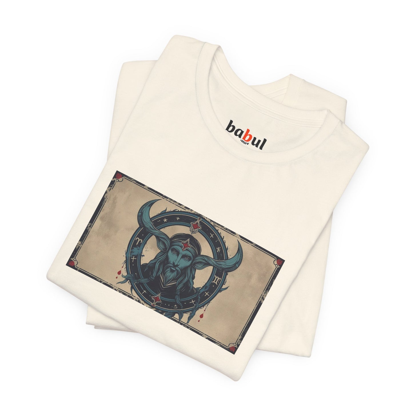 Capricorn - Gothic Zodiac T-Shirt. Zodiac in the Shadows