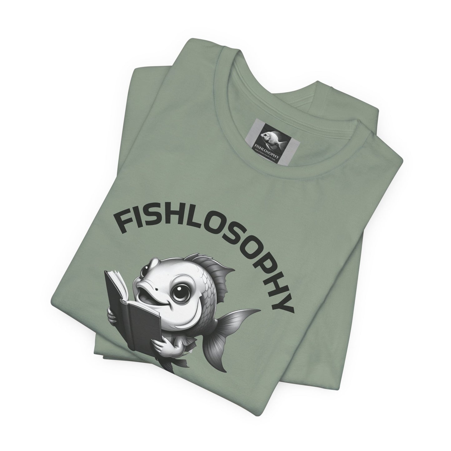 Fishlosophy Unisex Jersey Short Sleeve Tee – The Ocean' depth is not for the faint of heart