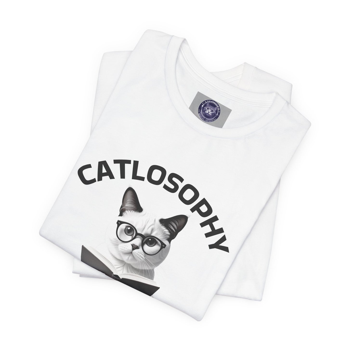 Catlosophy Unisex Jersey Short Sleeve Tee – "Resting isn't Lazy" Design