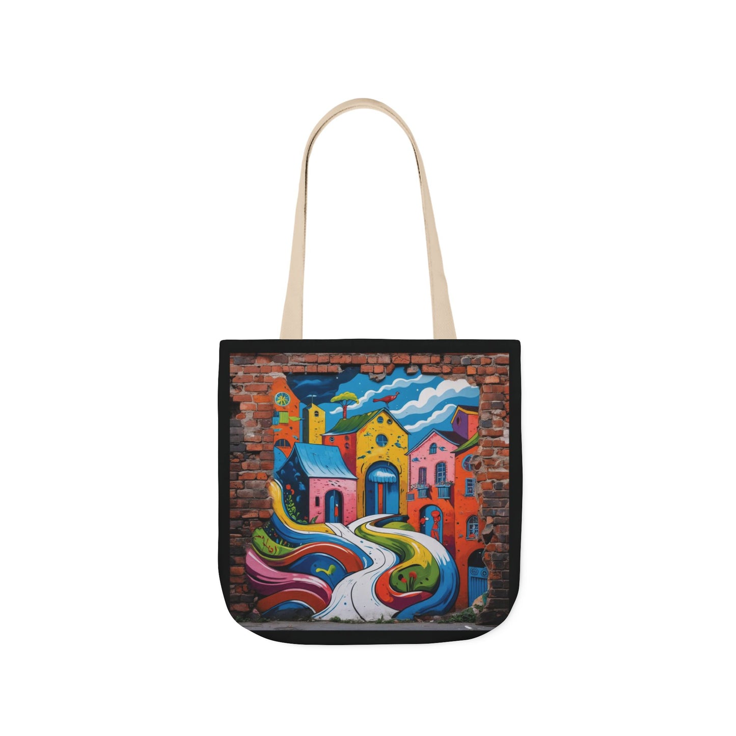 Artistic Surge - Eco-Friendly Canvas Tote Bag - HOUSES