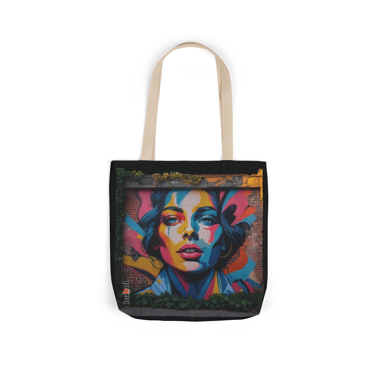 Artistic Surge - Eco-Friendly Canvas Tote Bag - FEMALE FACE