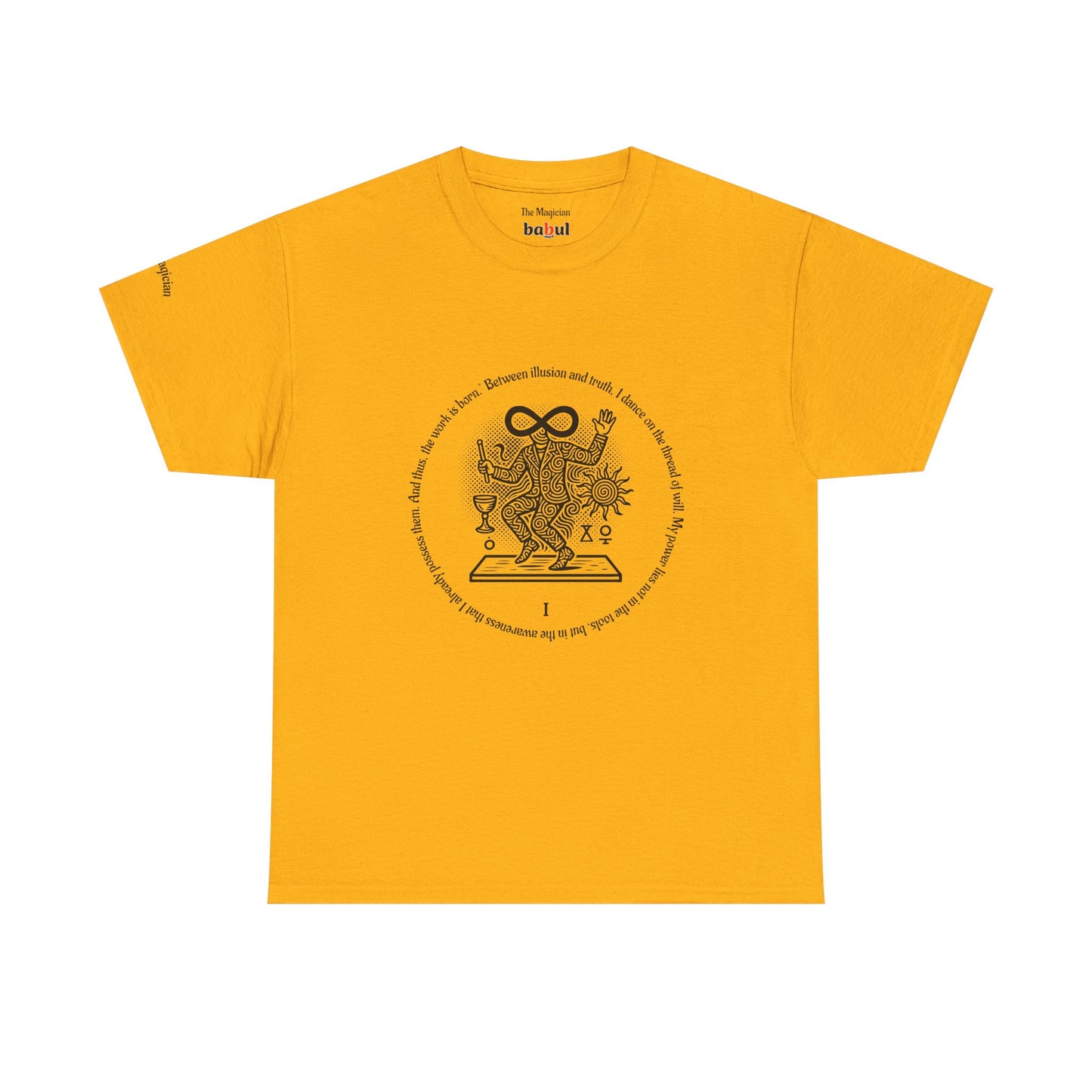 The Magician - ArcanaPop T-Shirt – Where Tarot Magic Meets Pop Art