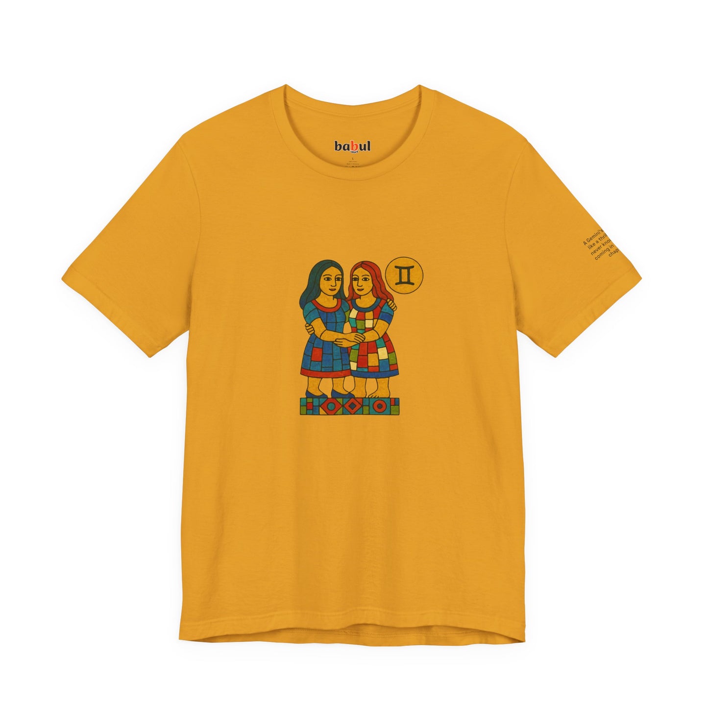 GEMINI - T-shirt, The Zodiac Signs According to Saint Phalle
