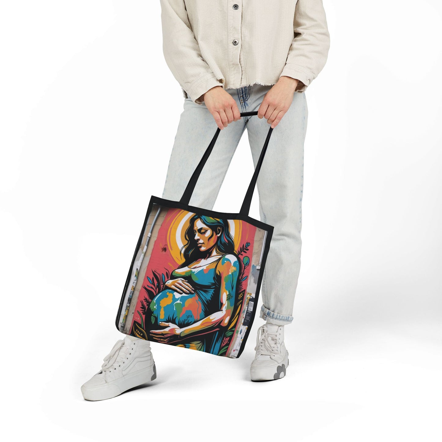 Artistic Surge - Eco-Friendly Canvas Tote Bag - MATERNITY