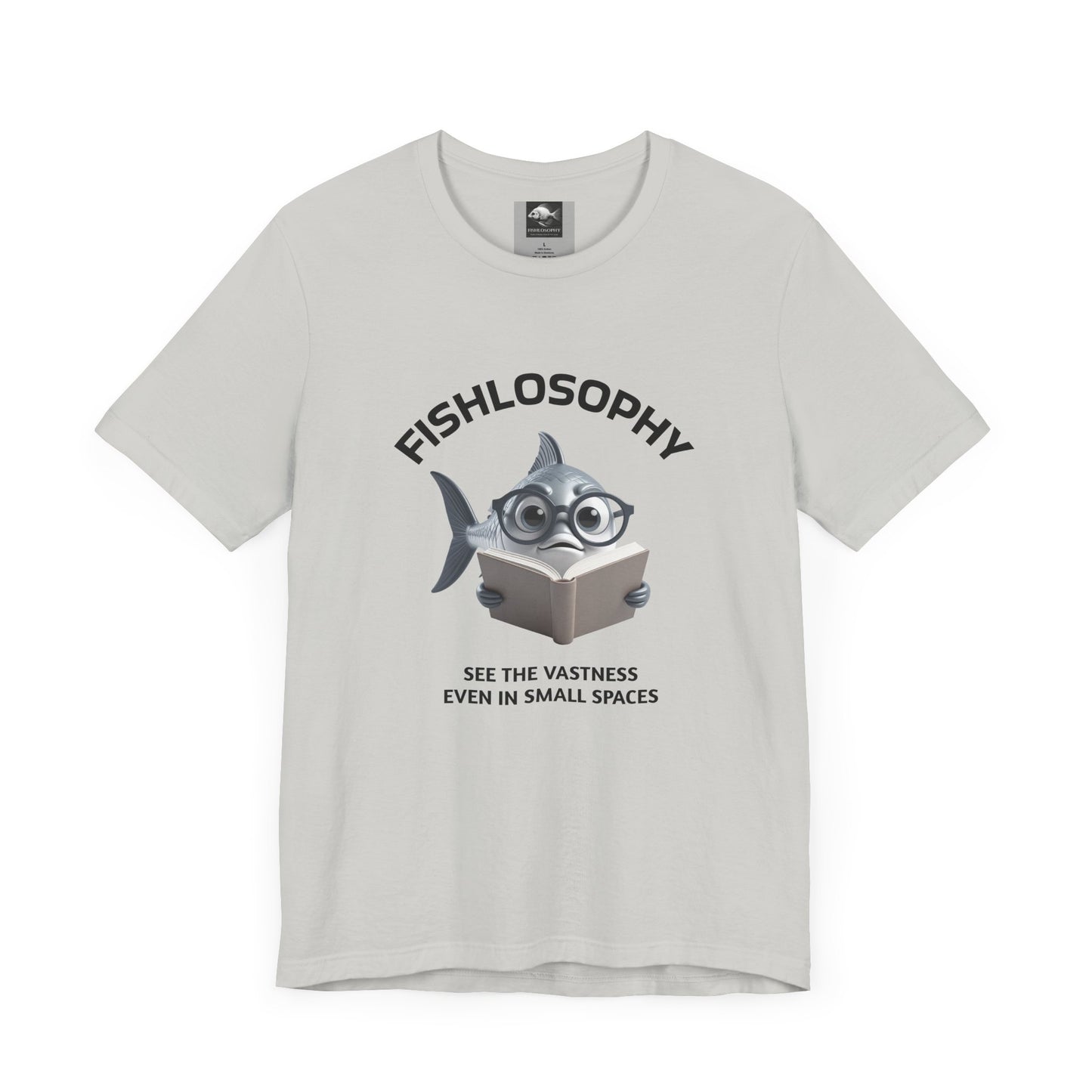 Fishlosophy Unisex Jersey Short Sleeve Tee – See the vastness even in small spaces