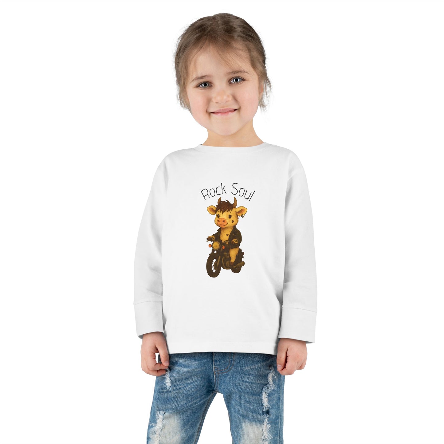 Rock Soul Kids Tees - Cow - Sweet Animals with a Rebel Beat