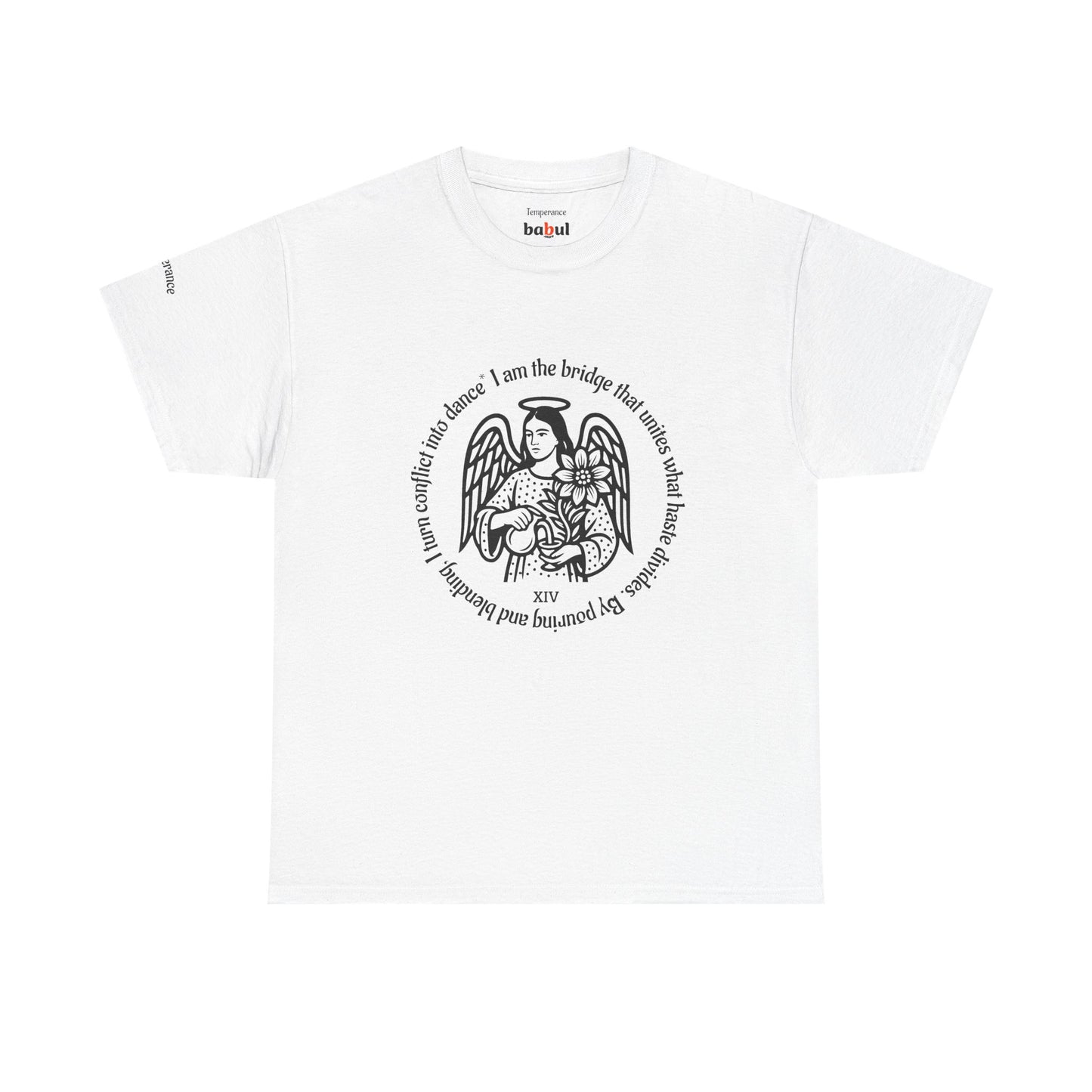 Temperance - ArcanaPop T-Shirt – Where Tarot Magic Meets Pop Art