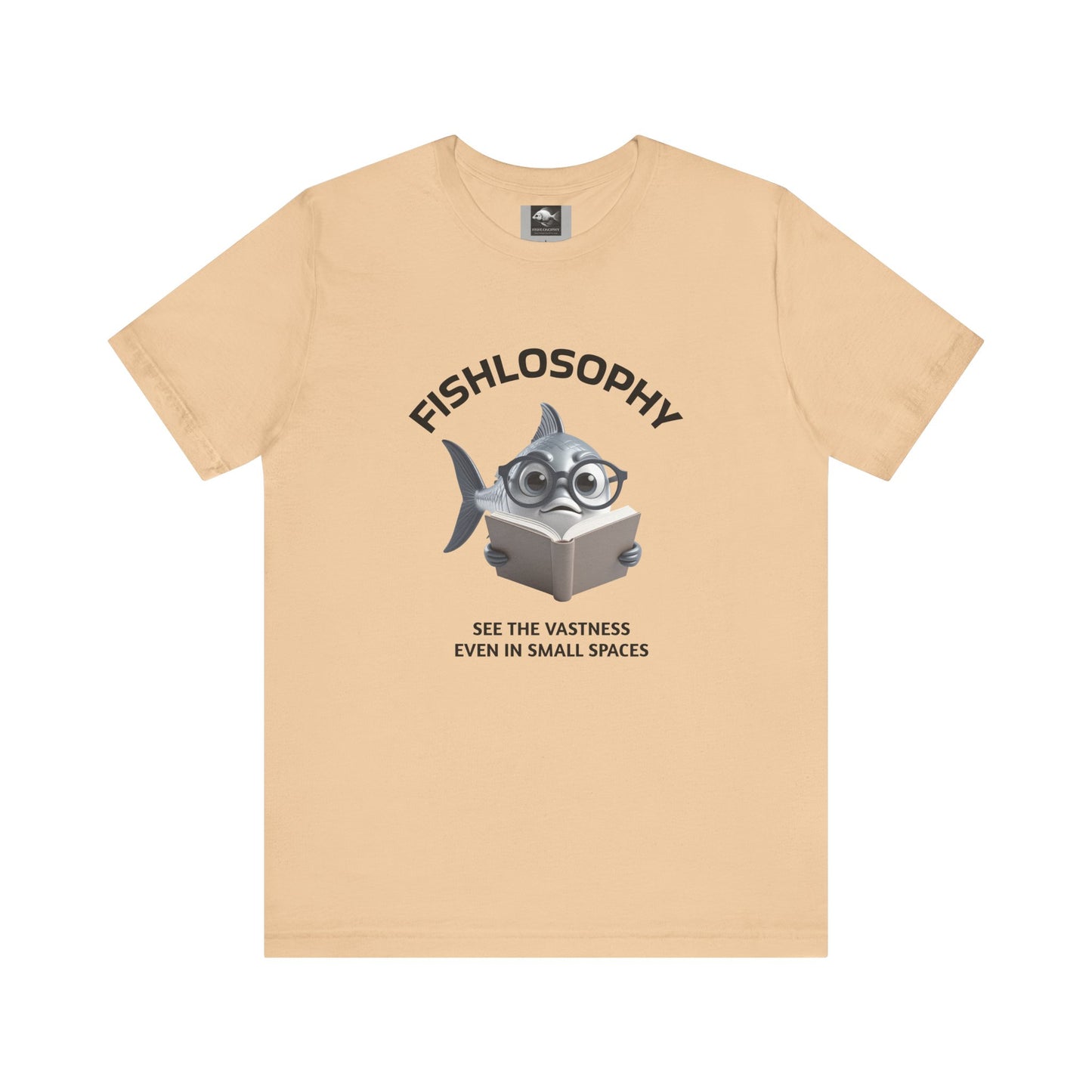 Fishlosophy Unisex Jersey Short Sleeve Tee – See the vastness even in small spaces