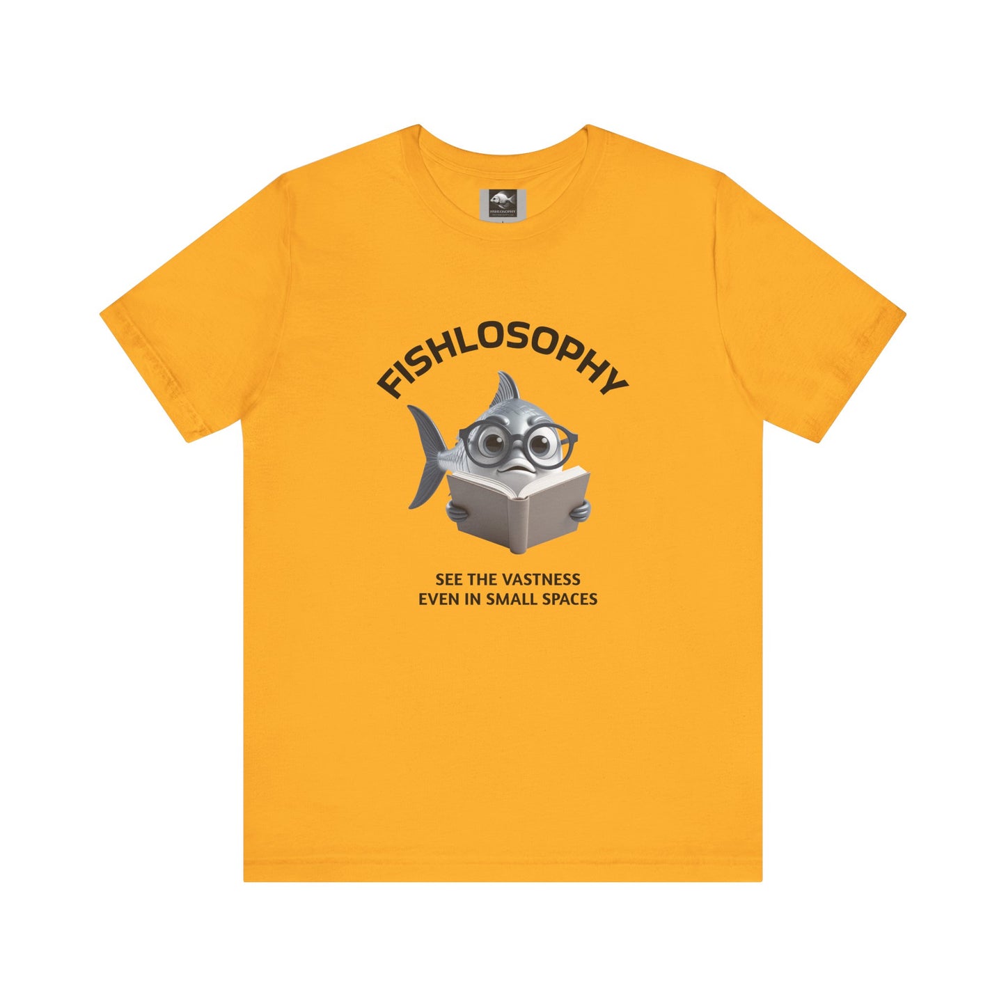 Fishlosophy Unisex Jersey Short Sleeve Tee – See the vastness even in small spaces