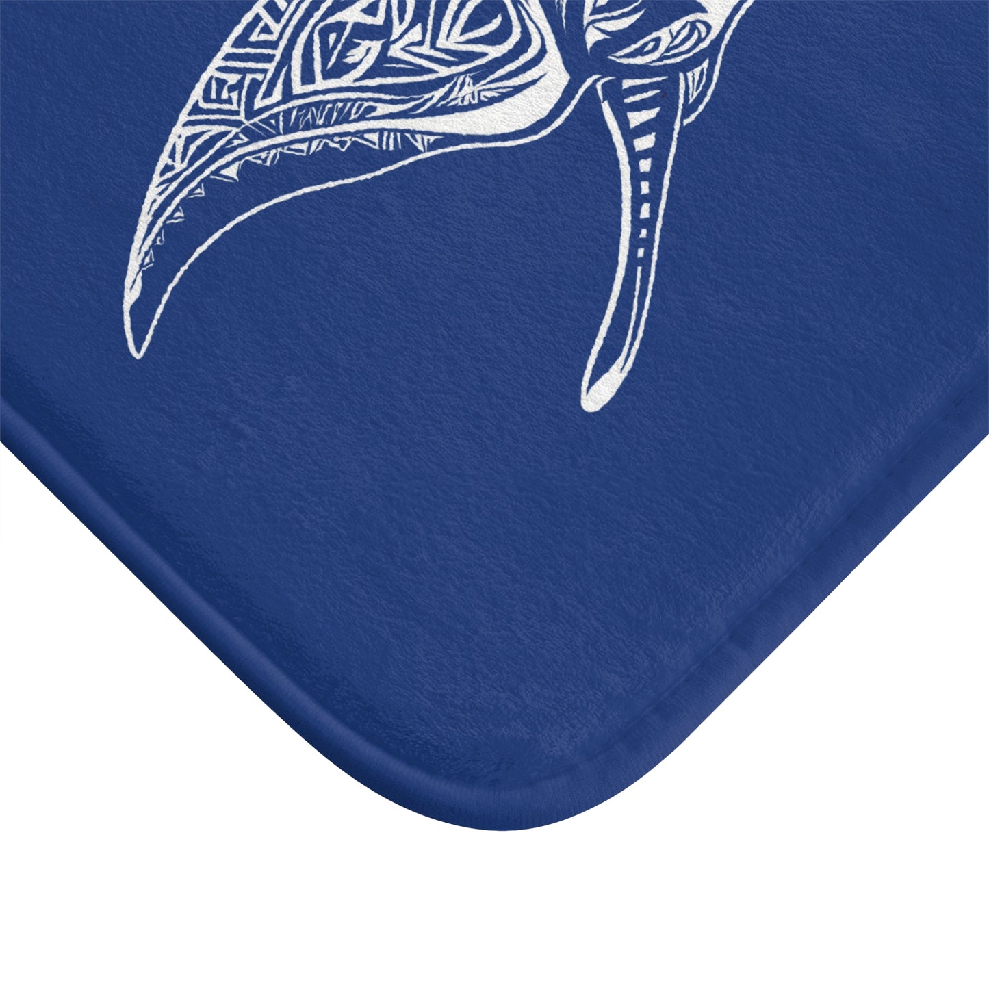 Tribal Bath Mat. Ocean Energy, Tribal Style