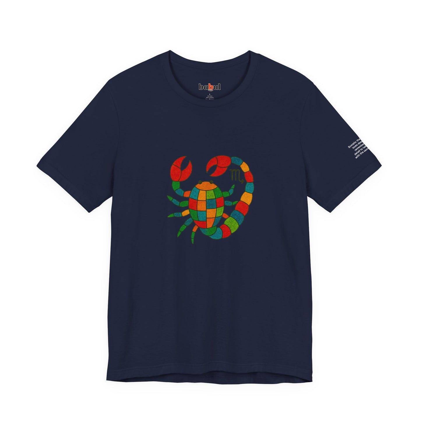 SCORPIO - T-shirt, The Zodiac Signs According to Saint Phalle