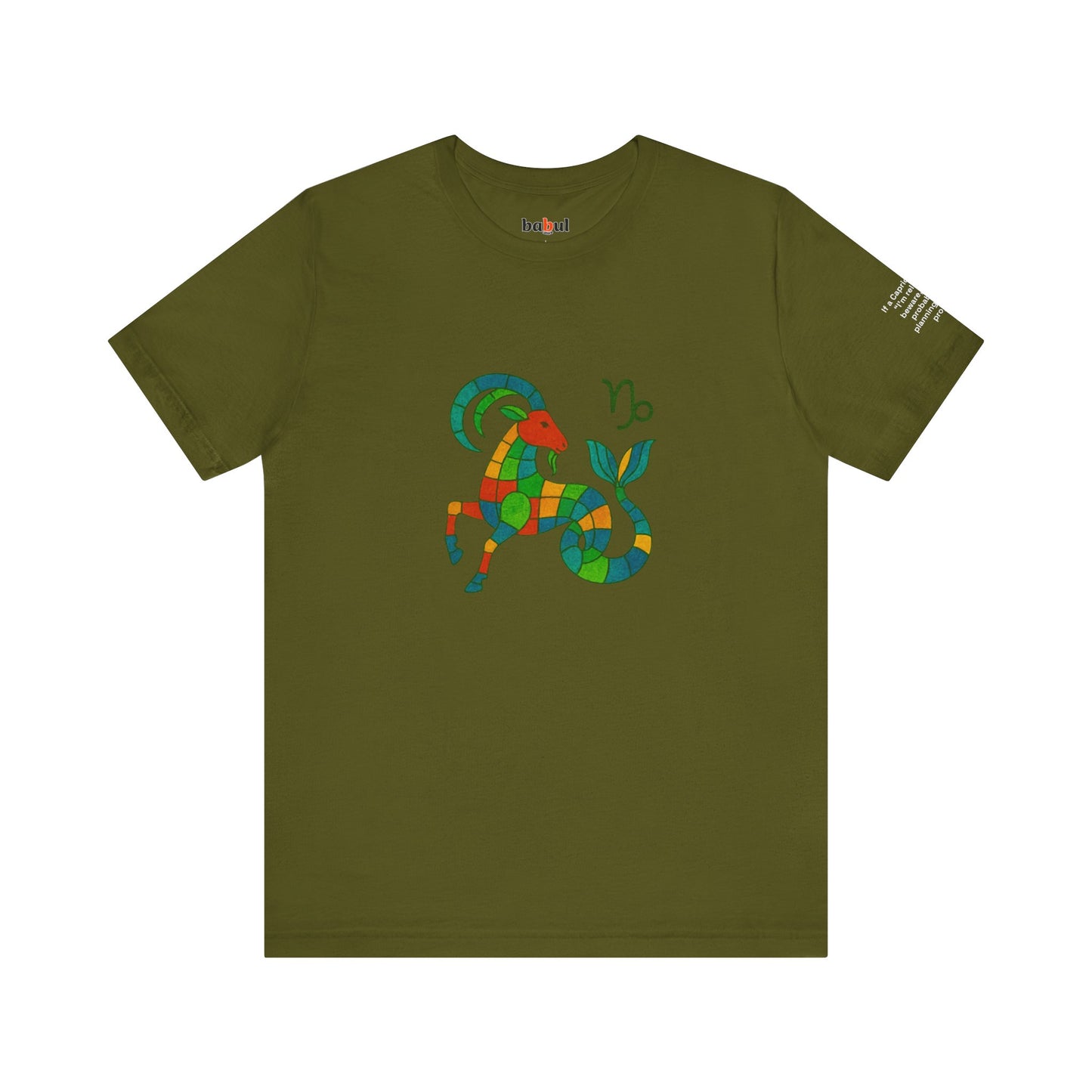 CAPRICORN - T-shirt, The Zodiac Signs According to Saint Phalle