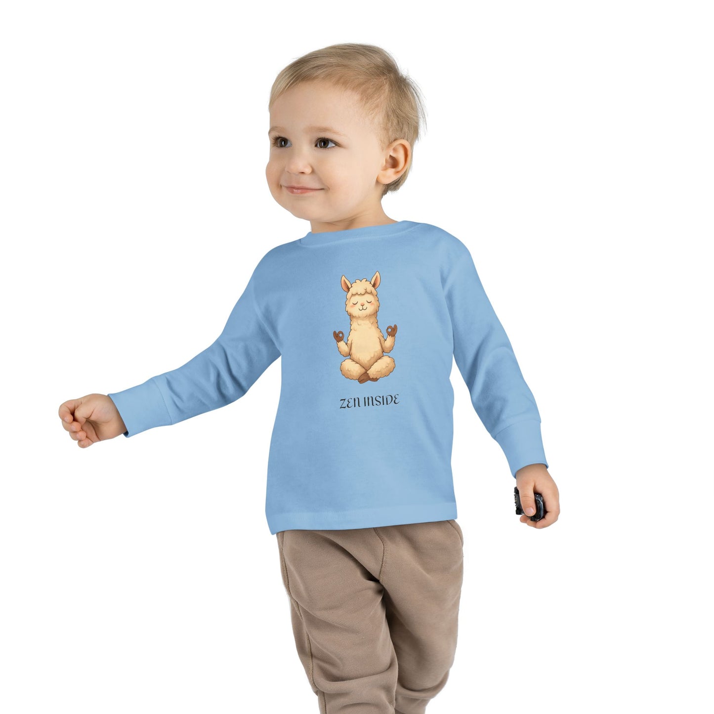 Zen Inside Long Sleeve Tee - ALPACA