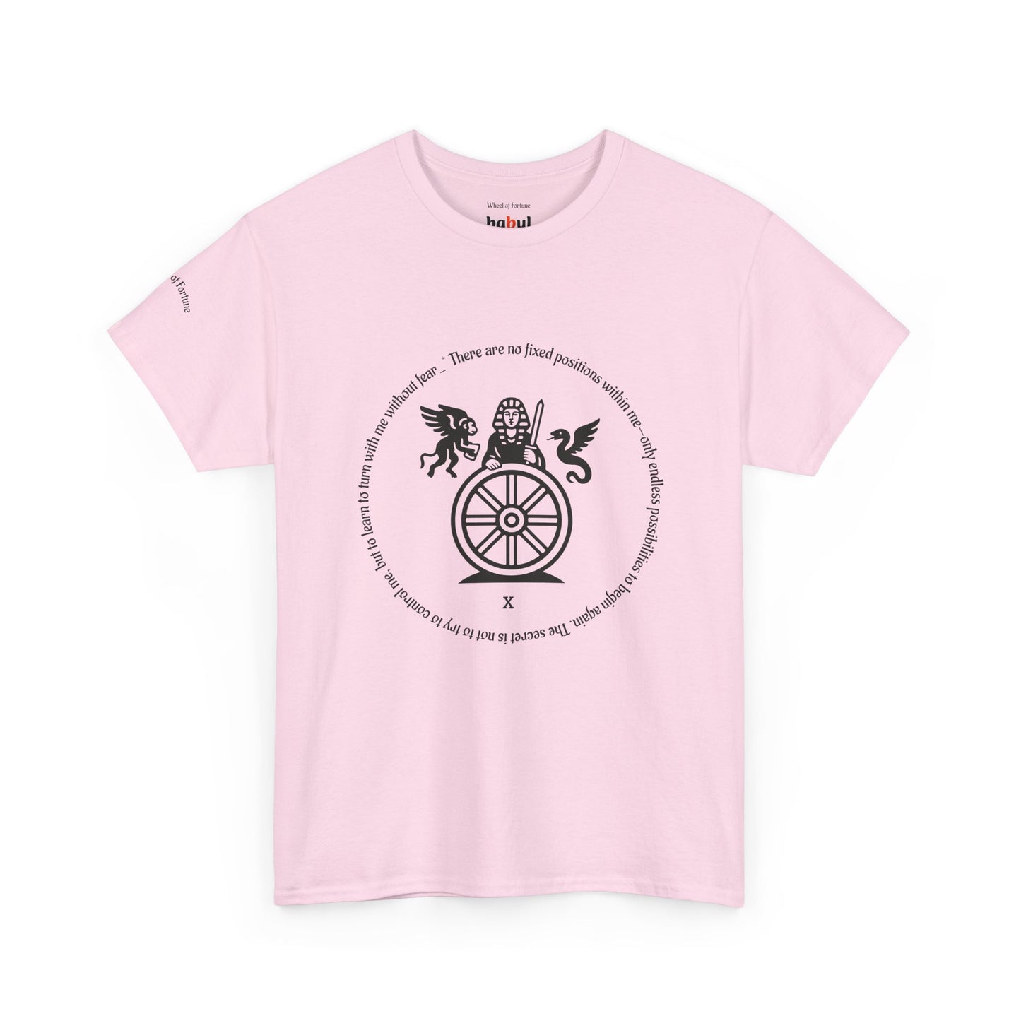 Wheel of Fortune - ArcanaPop T-Shirt – Where Tarot Magic Meets Pop Art