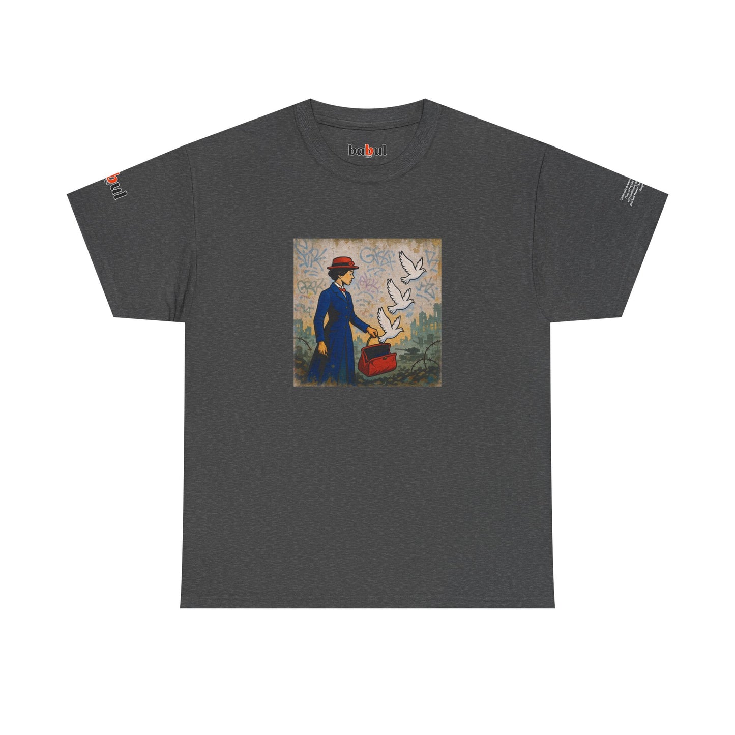Rebel Graphic Tee - Unisex Heavy Cotton T-Shirt for the Wild at Heart. Rebel Tees, Born to Be Worn