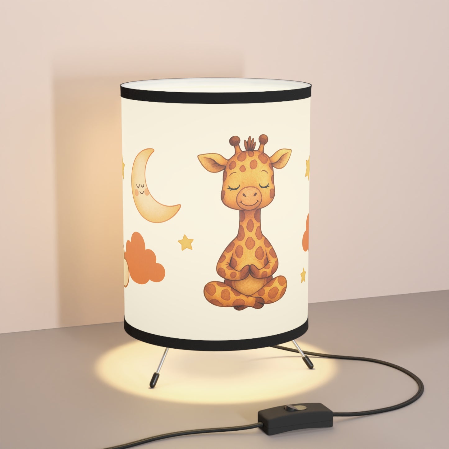 ZEN INSIDE Calming Tripod Lamp. Giraffe