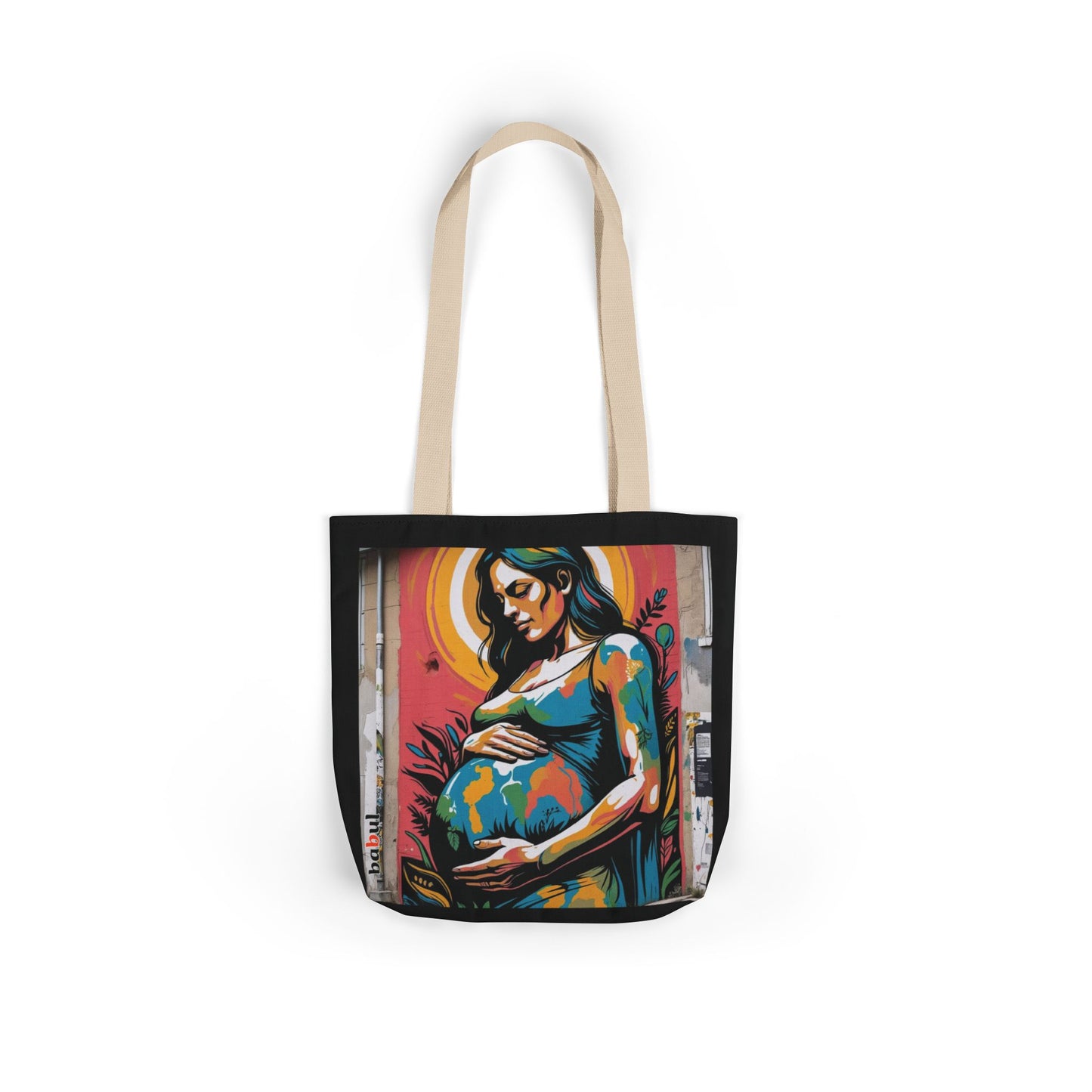 Artistic Surge - Eco-Friendly Canvas Tote Bag - MATERNITY