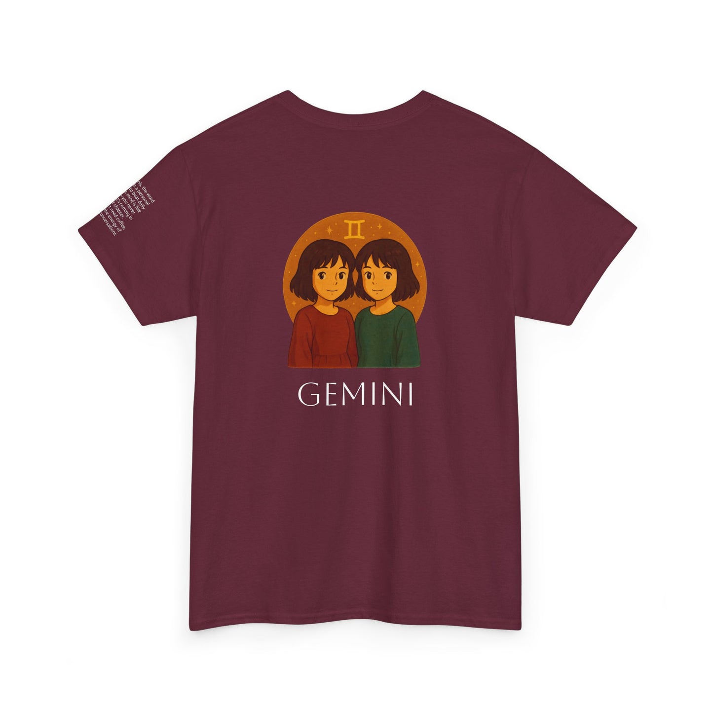 GEMINI - Dreamy Zodiac T-Shirts – The Magic of the Stars in Ghibli Style