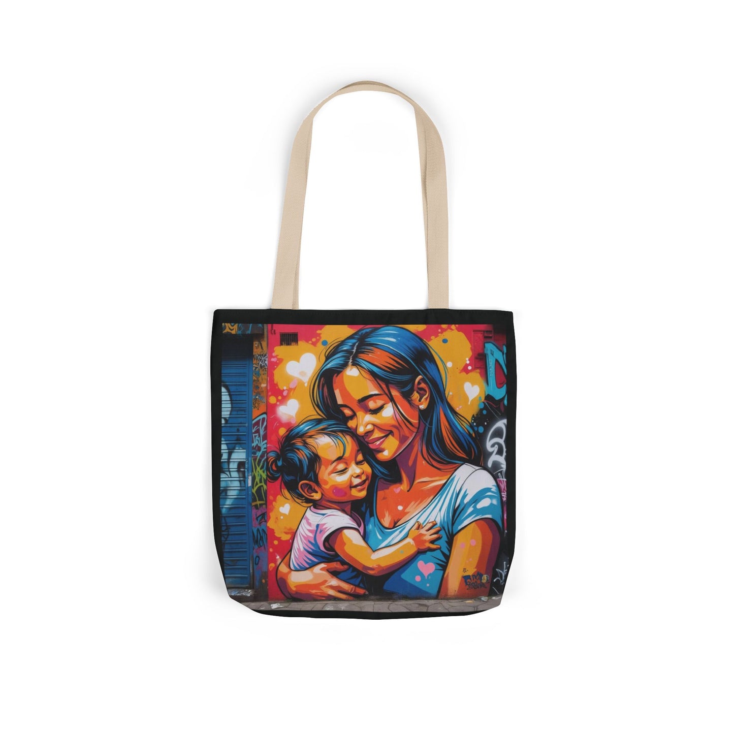 Artistic Surge - Eco-Friendly Canvas Tote Bag - HUG