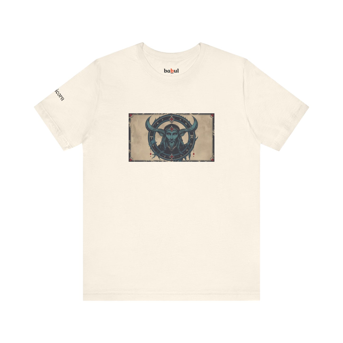 Capricorn - Gothic Zodiac T-Shirt. Zodiac in the Shadows
