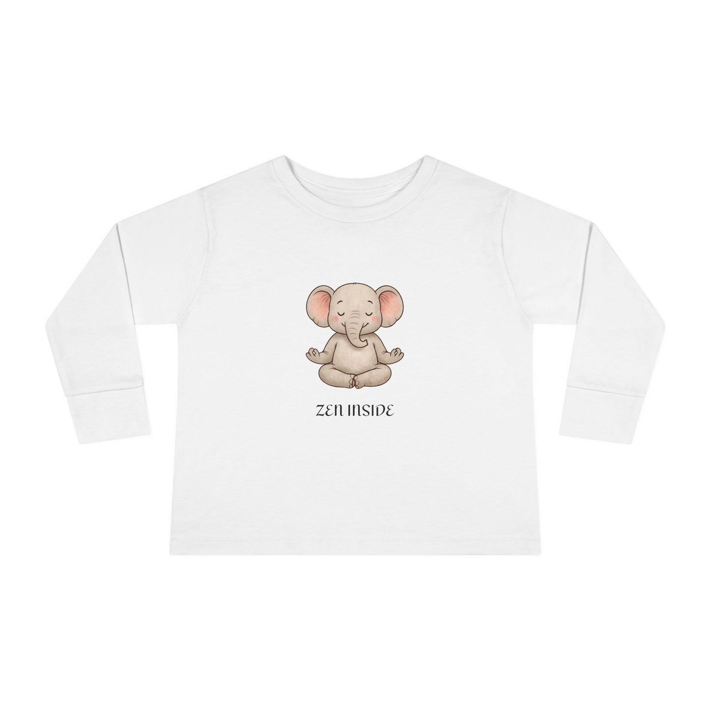 Zen Inside Long Sleeve Tee - ELEPHANT