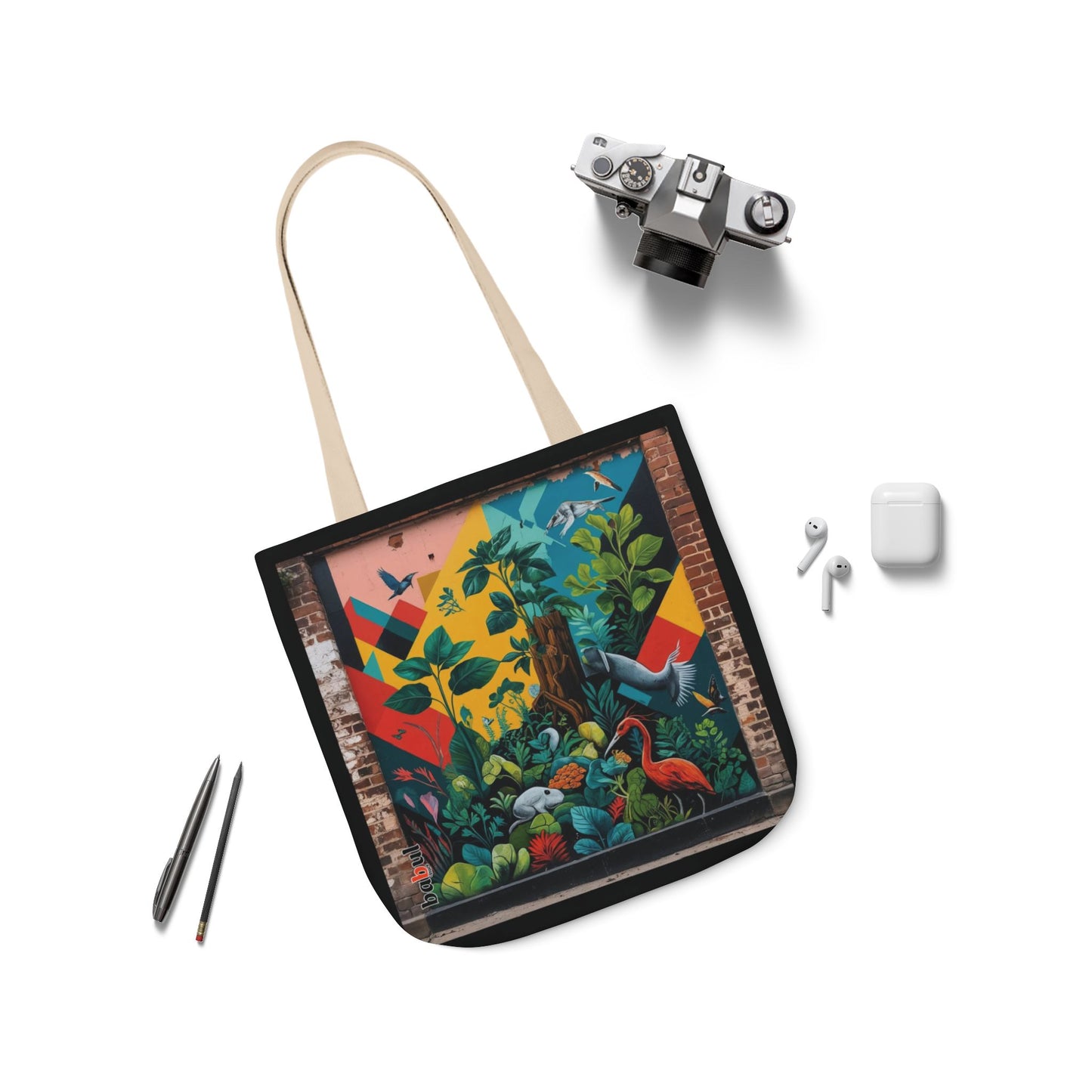 Artistic Surge - Eco-Friendly Canvas Tote Bag - NATURE