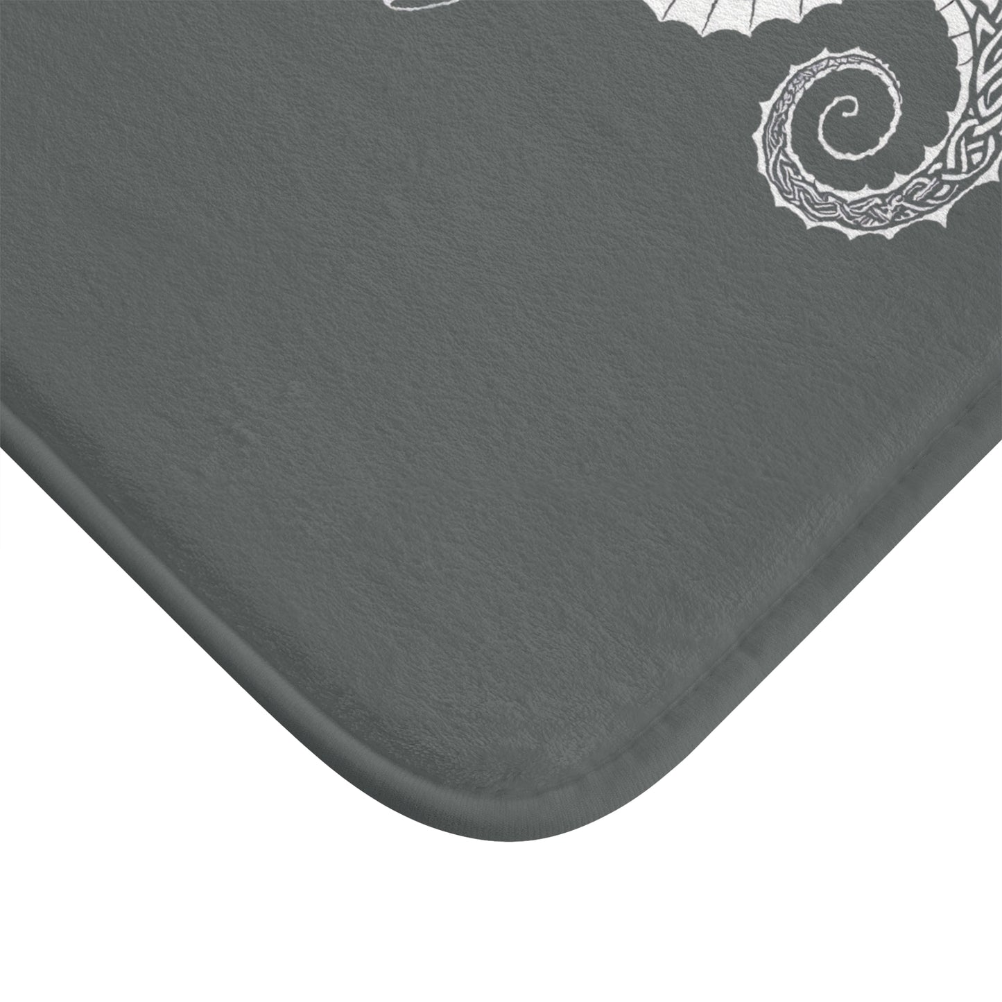 Tribal Bath Mat. Ocean Energy, Tribal Style
